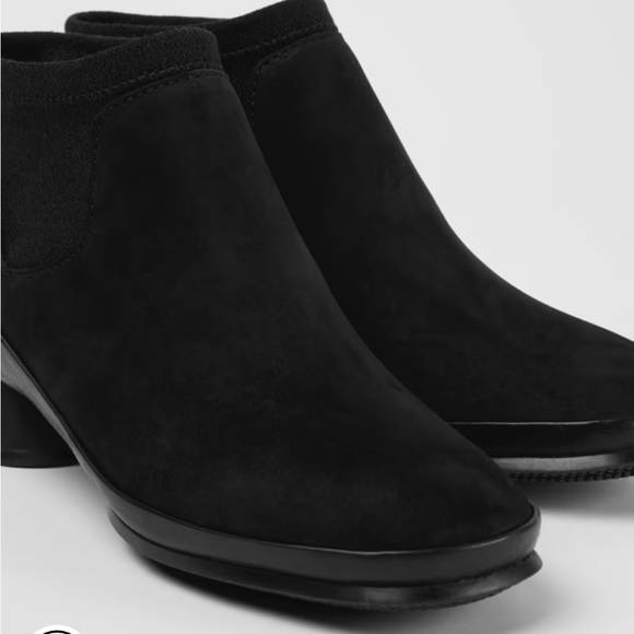 NEW IN BOX - CAMPER ALRIGHT ANKLE BOOT Black Suede - Picture 3 of 12